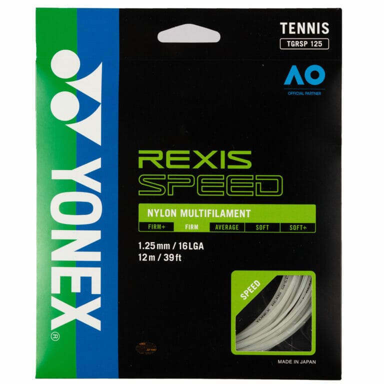 ヨネックス YONEX レクシススピード130 200m TRSP130R2 011 ホワイト テニス ストリング ガット ソフトテニス